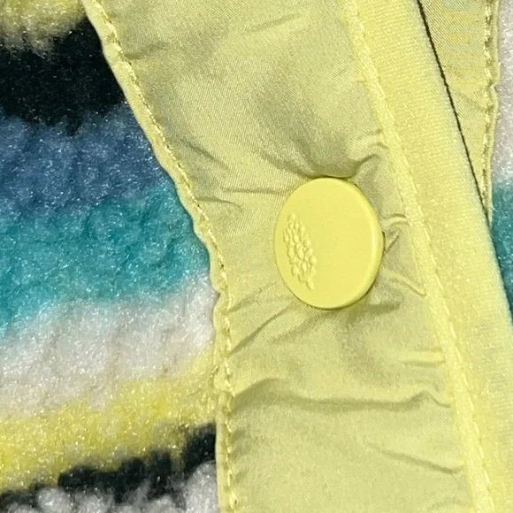 Free People Multicolor Fleece Jacket - Picture 6 of 7